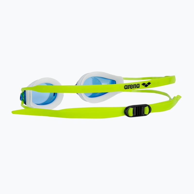 Schwimmbrille Kinder arena Tracks JR blue/white/fluoyellow 4