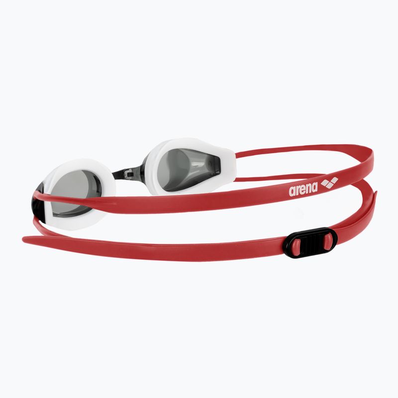 Schwimmbrille Kinder arena Tracks JR smoke/white/red 4