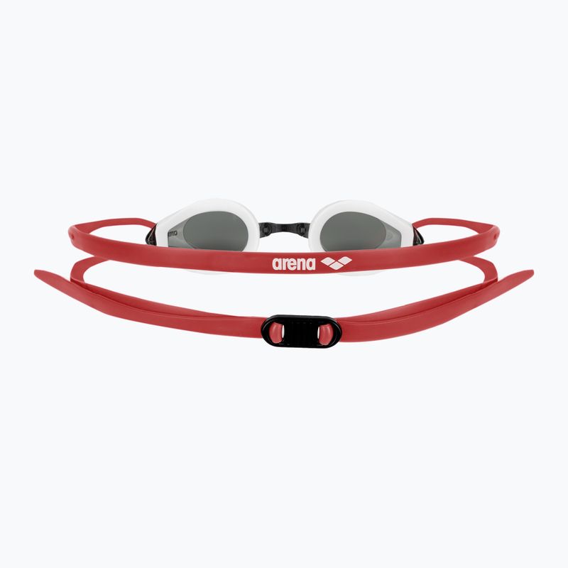 Schwimmbrille Kinder arena Tracks JR smoke/white/red 5