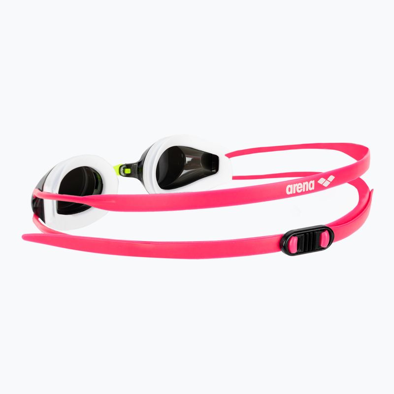 Schwimmbrille Kinder arena Tracks JR Mirror silver/white/fuchsia 4