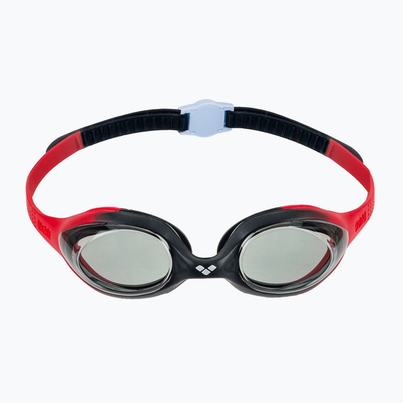 Schwimmbrille Kinder arena Spider red/smoke/black 2