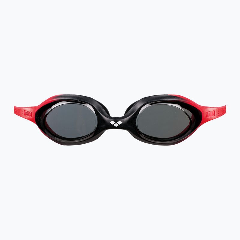 Schwimmbrille Kinder arena Spider red/smoke/black 2
