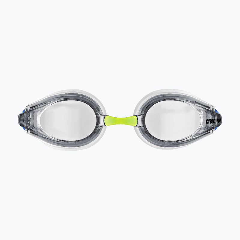 Schwimmbrille arena Tracks white/clear/blue 2