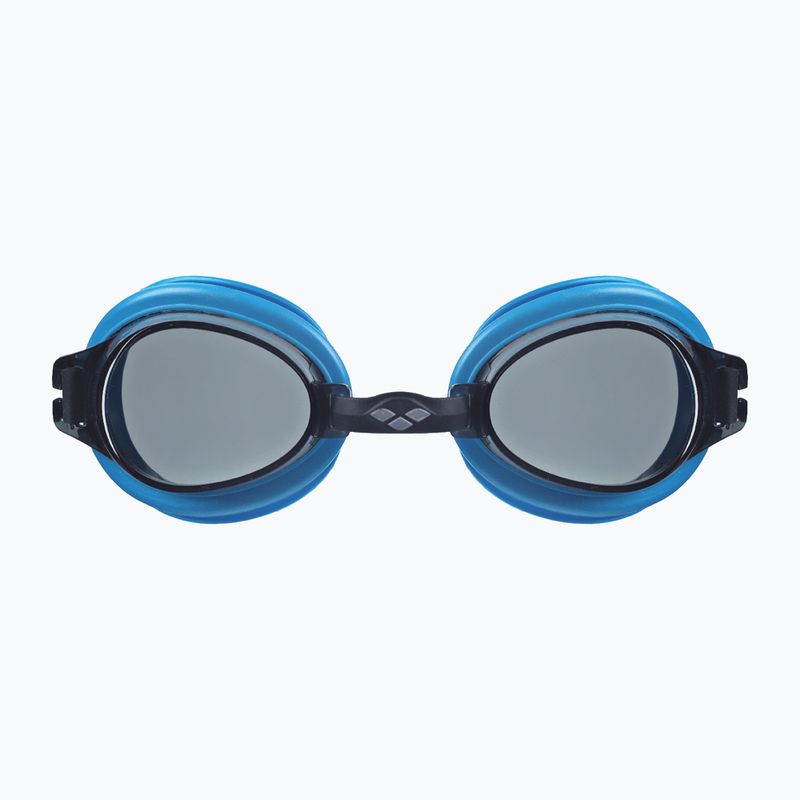 Kinder-Schwimmbrille arena Bubble 3 Junior smoke/turquoise/black 2