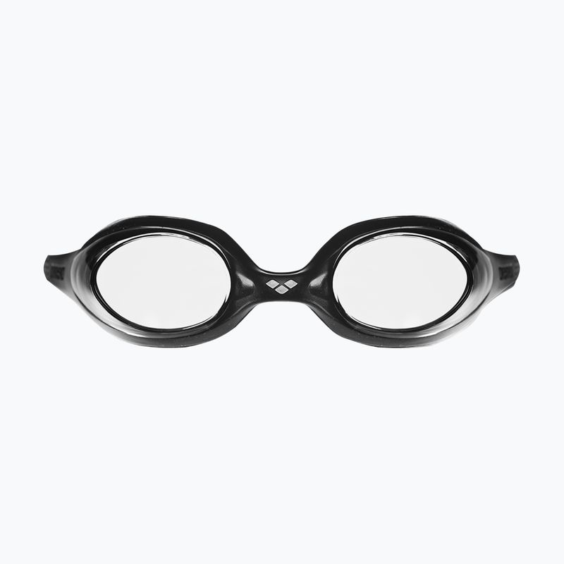 Arena Spider klar/schwarz/schwarz Schwimmbrille 2