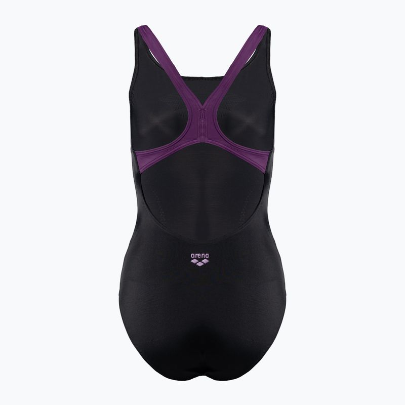 Einteiliger Badeanzug Damen arena Isla One Piece schwarz 66 2