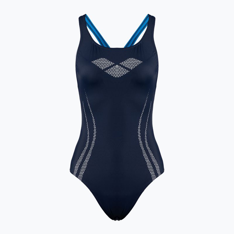 Einteiliger Badeanzug Damen arena Isla One Piece dunkelblau 66