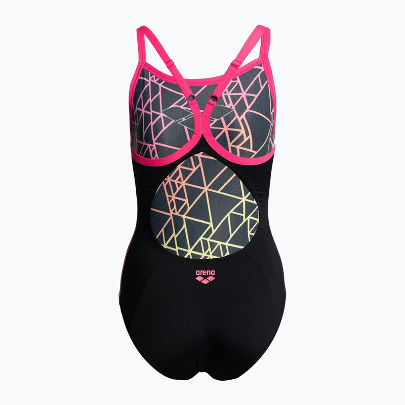 Einteiliger Badeanzug Damen arena Reticulum One Piece schwarz 83/59 2