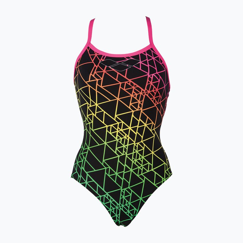 Einteiliger Badeanzug Damen arena Reticulum One Piece schwarz 83/59 5