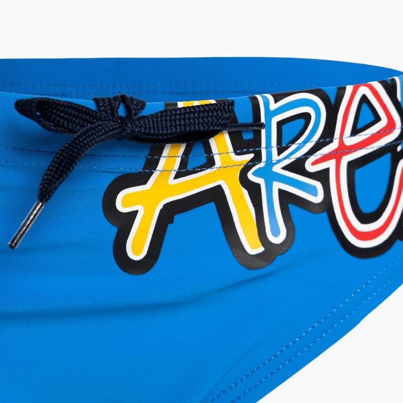 Kinder Badehose arena Sparkle Brief blau 121/813 4