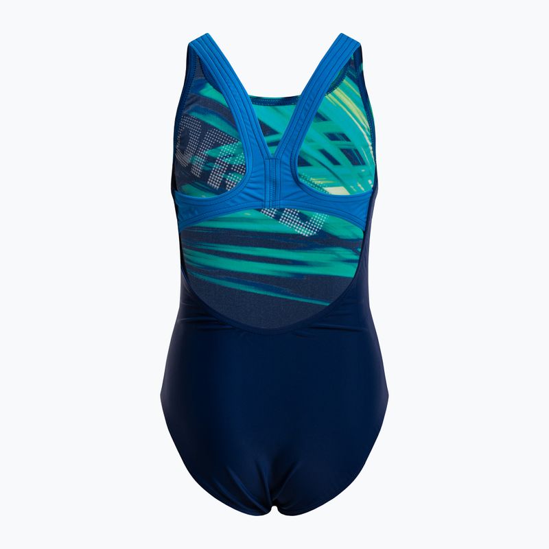 Einteiliger Badeanzug Kinder arena Phenix One Piece dunkelblau 14/78 2