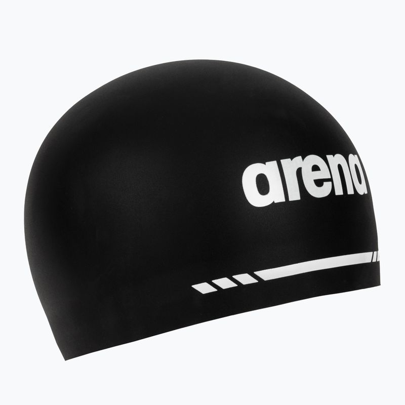 Arena 3D Soft Badekappe schwarz 000400/501