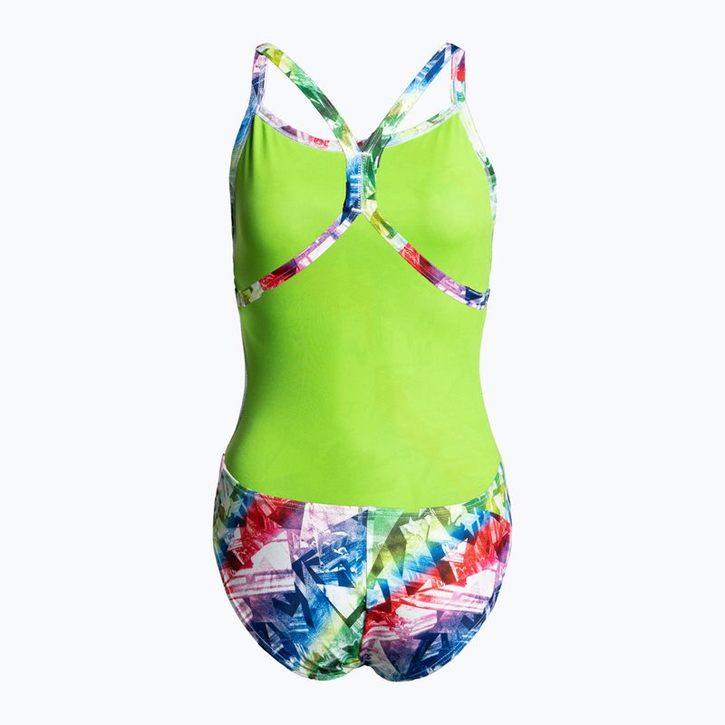 Einteiliger Badeanzug Damen arena Glitch One Piece bunt 441/16 2
