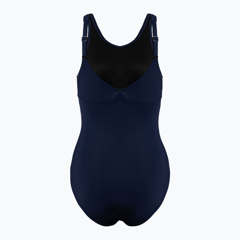 Einteiliger Badeanzug Damen arena Amber Wing Back One Piece dunkelblau 126 2