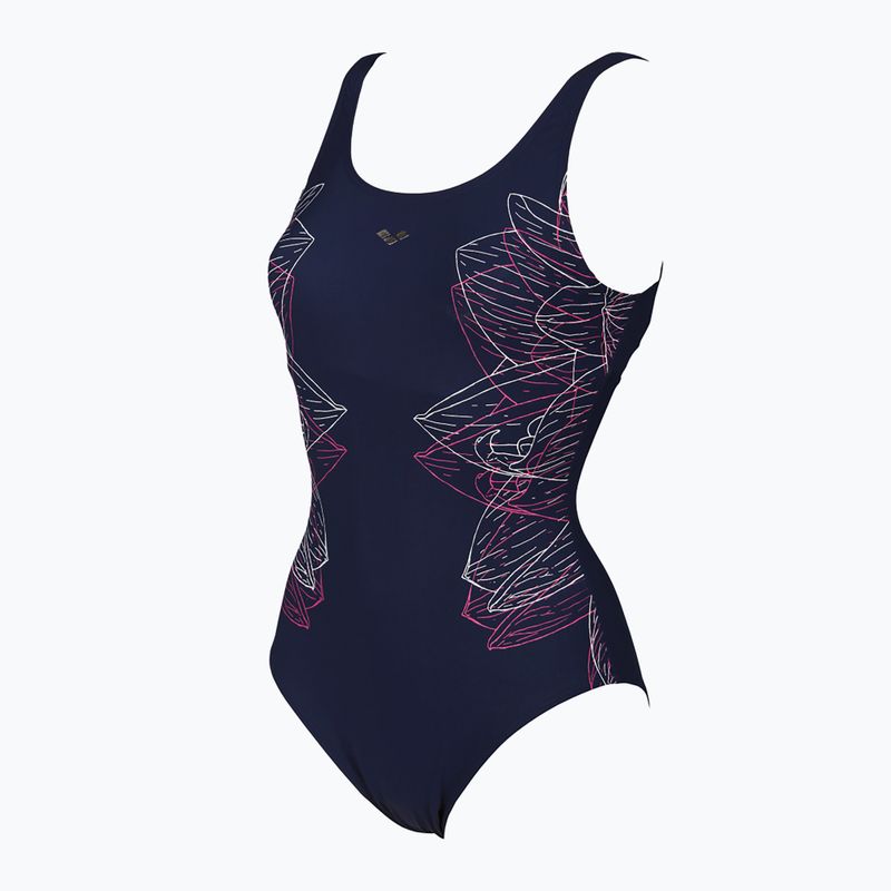 Einteiliger Badeanzug Damen arena Amber Wing Back One Piece dunkelblau 126 4