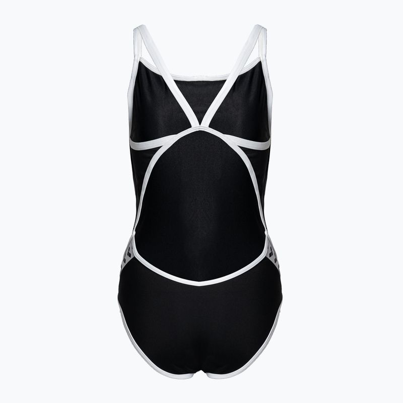 Einteiliger Badeanzug Damen arena Team Stripe Super Fly Back One Piece schwarz 1195/51 2