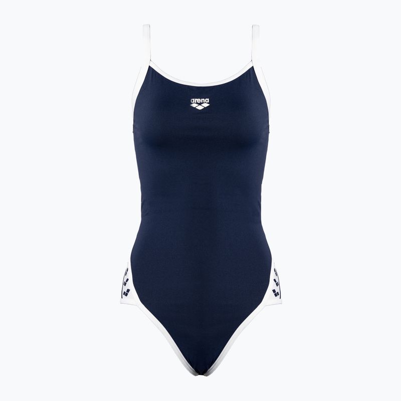 Einteiliger Badeanzug Damen arena Team Stripe Super Fly Back One Piece dunkelblauwy 1195/71