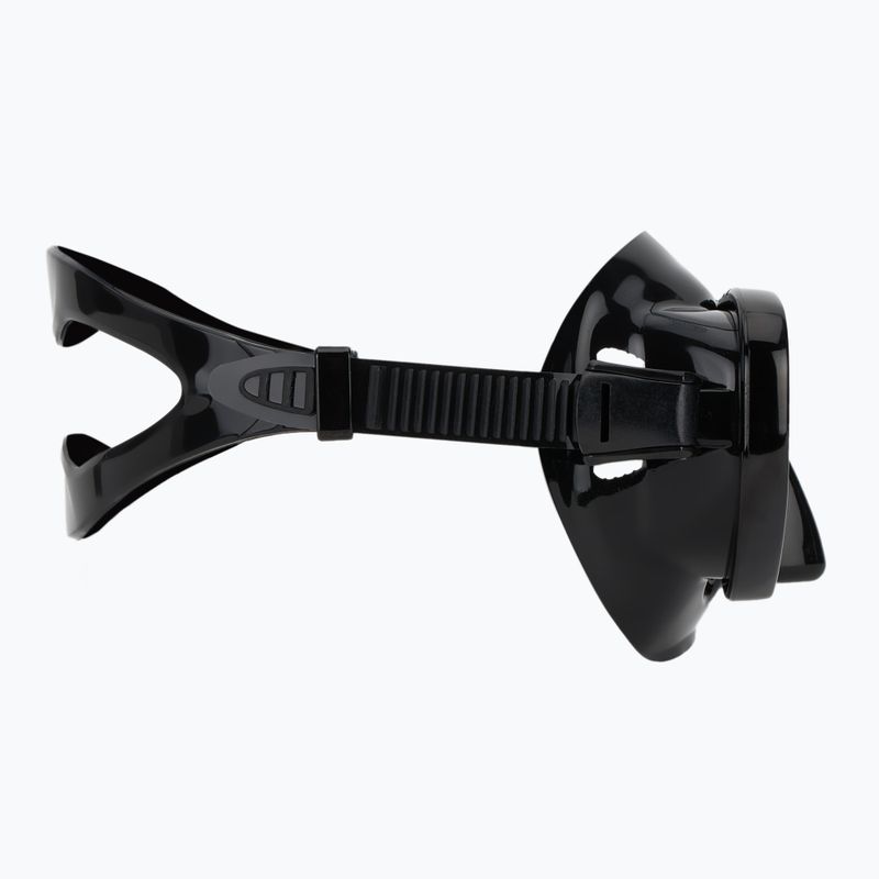 Arena Premium Schnorchelset schwarz/klar/schwarz 4