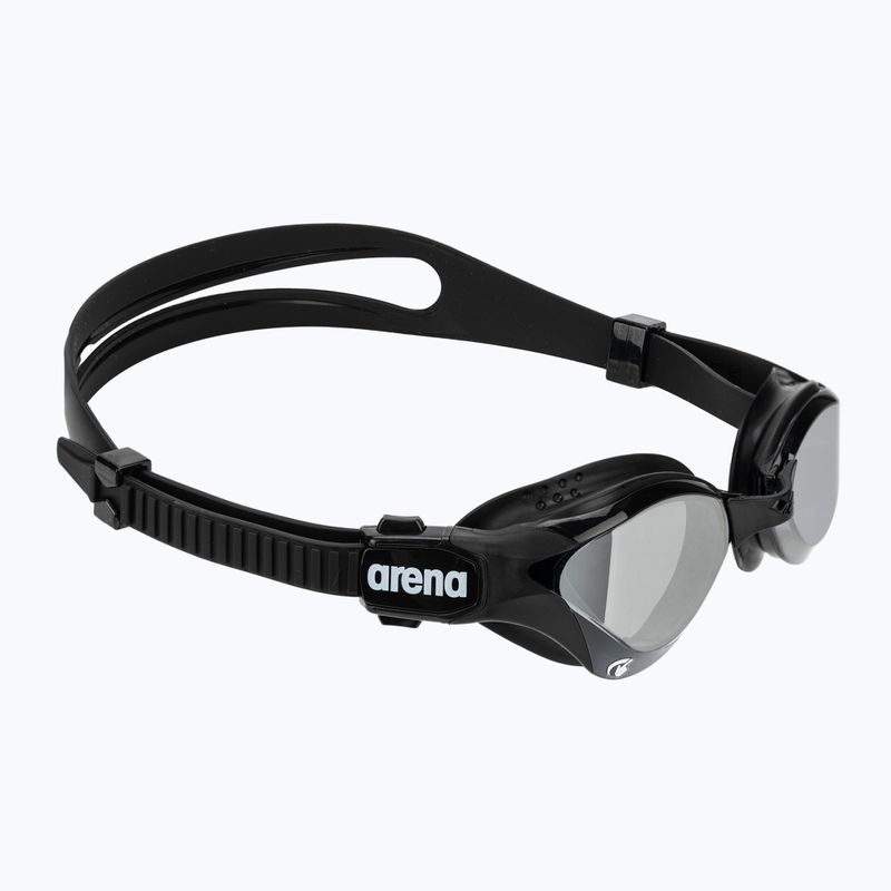 Schwimmbrille arena Cobra Tri Swipe Mirror silver/black