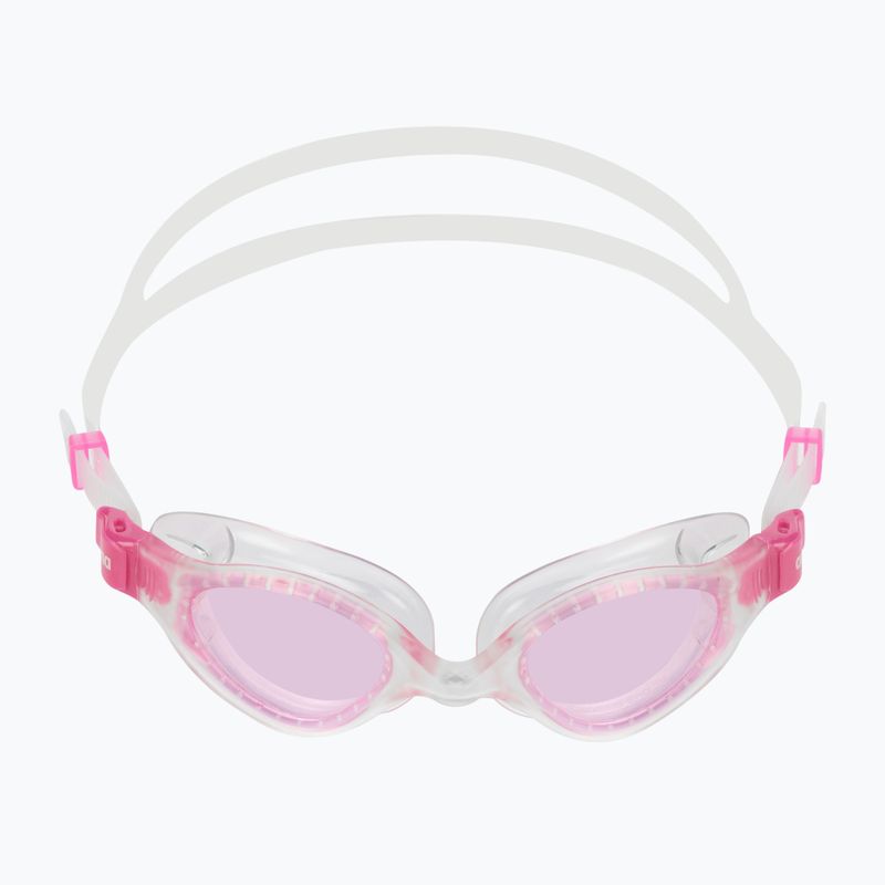 Arena Cruiser Evo fuchsia/klar/klar Kinderschwimmbrille 002510/910 2