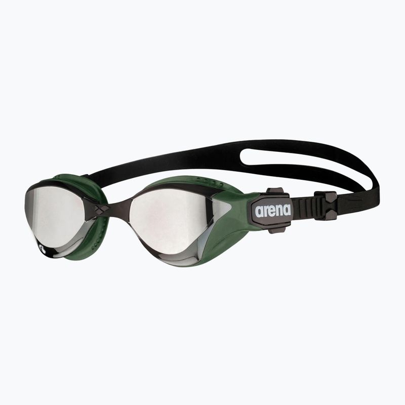 Arena Schwimmbrille Cobra Tri Swipe Mirror silber/army 002508/560 6