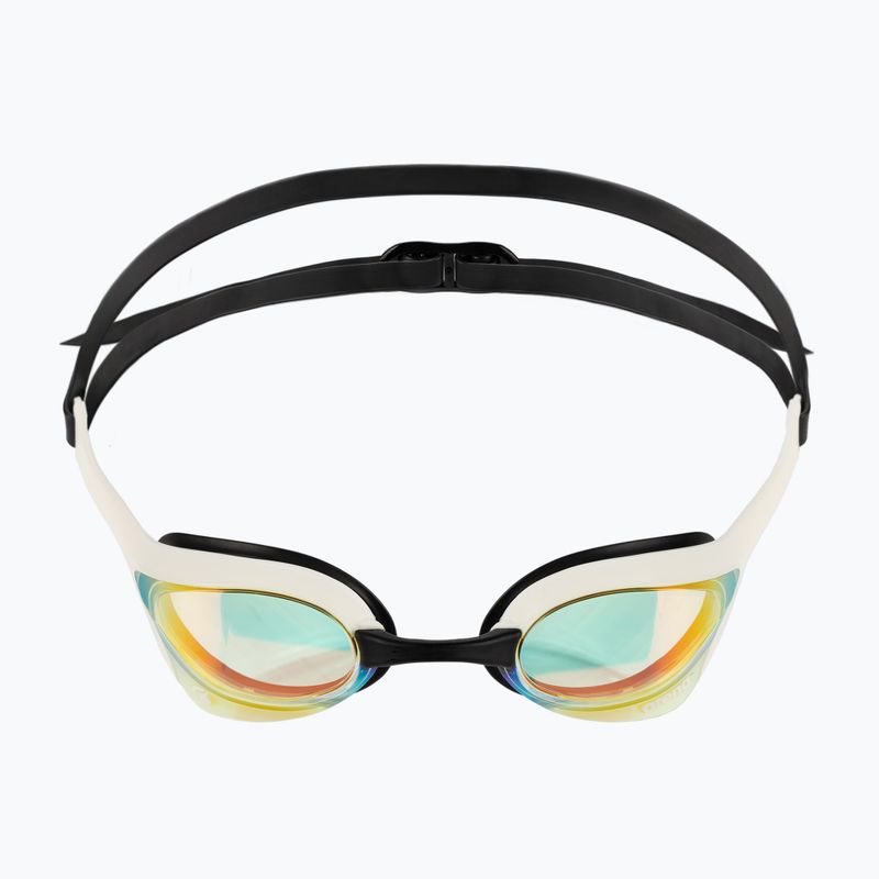 Arena Schwimmbrille Cobra Ultra Swipe Mirror gelb kupfer/weiß 002507/310 2