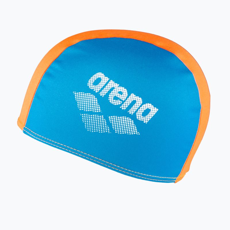 Schwimmkappe Kinder arena Polyester II Jr blue/orange 2