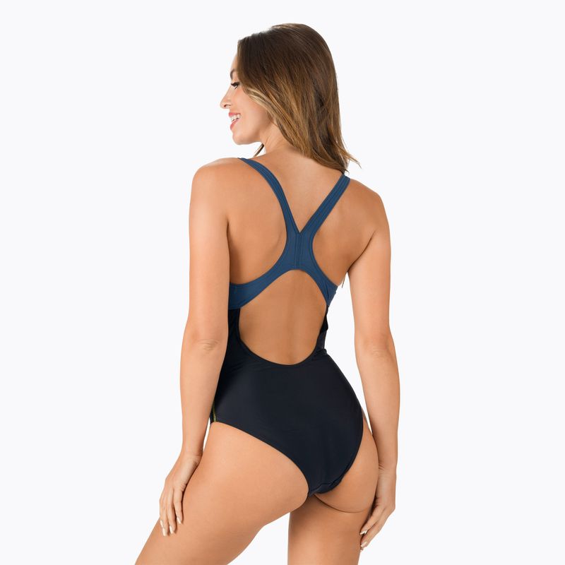 Arena Basics Swim Pro zurück ein Stück Damen Badeanzug schwarz 002266/505 7