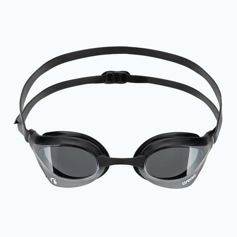 Arena Schwimmbrille Cobra Core Swipe Mirror schwarz/silber 003251/550 2