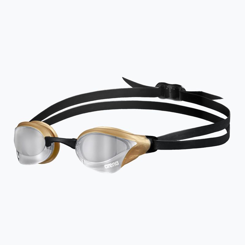 Arena Schwimmbrille Cobra Core Swipe Mirror silber/gold 003251/530