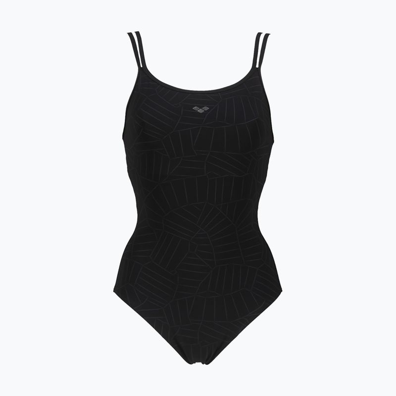 Einteiliger Damen-Badeanzug arena Esther Cross Back schwarz 003400/500 5