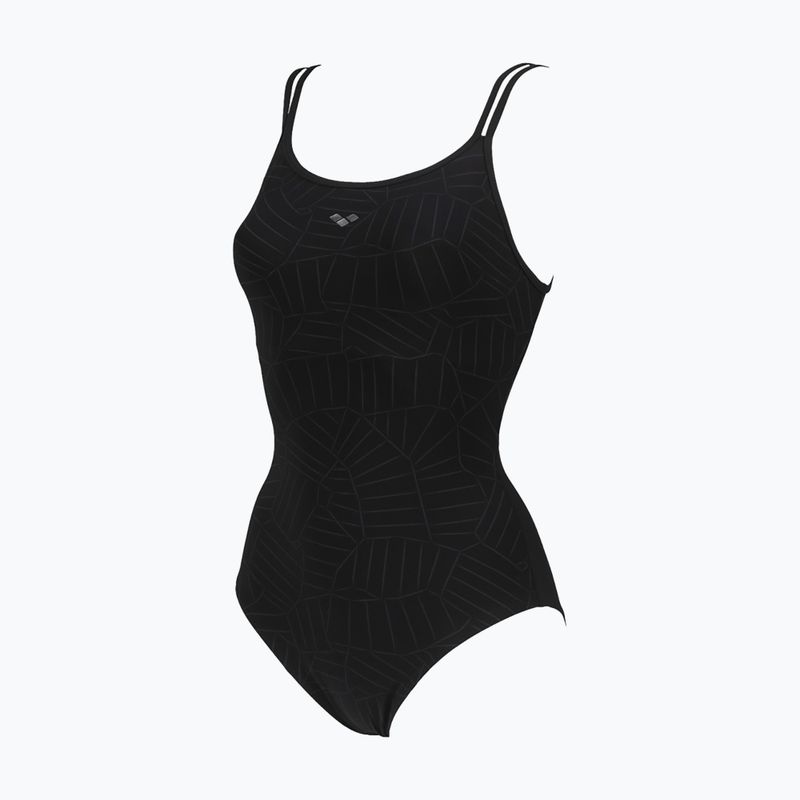 Einteiliger Damen-Badeanzug arena Esther Cross Back schwarz 003400/500 6