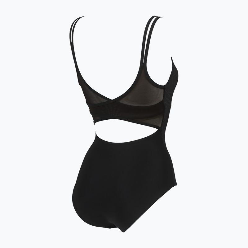 Einteiliger Damen-Badeanzug arena Esther Cross Back schwarz 003400/500 8