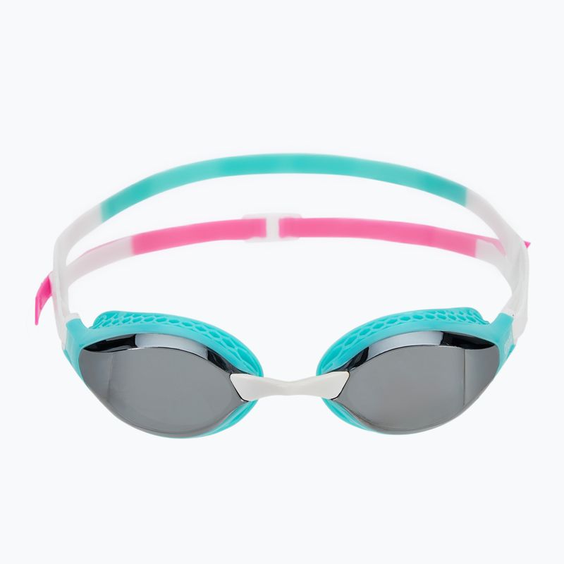 Arena Air-Speed Mirror silber/türkis/multi Schwimmbrille 2
