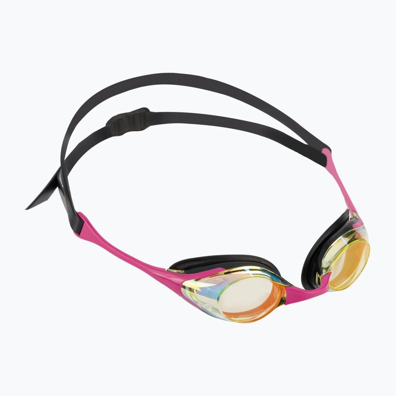 Arena Schwimmbrille Cobra Swipe Mirror gelb kupfer/rosa 004196/390
