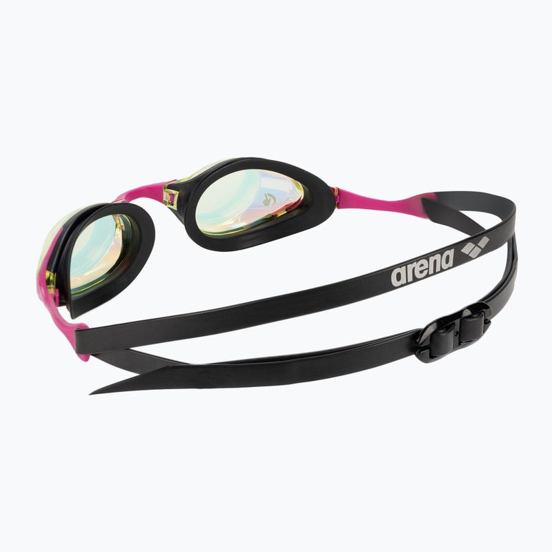 Arena Schwimmbrille Cobra Swipe Mirror gelb kupfer/rosa 004196/390 4