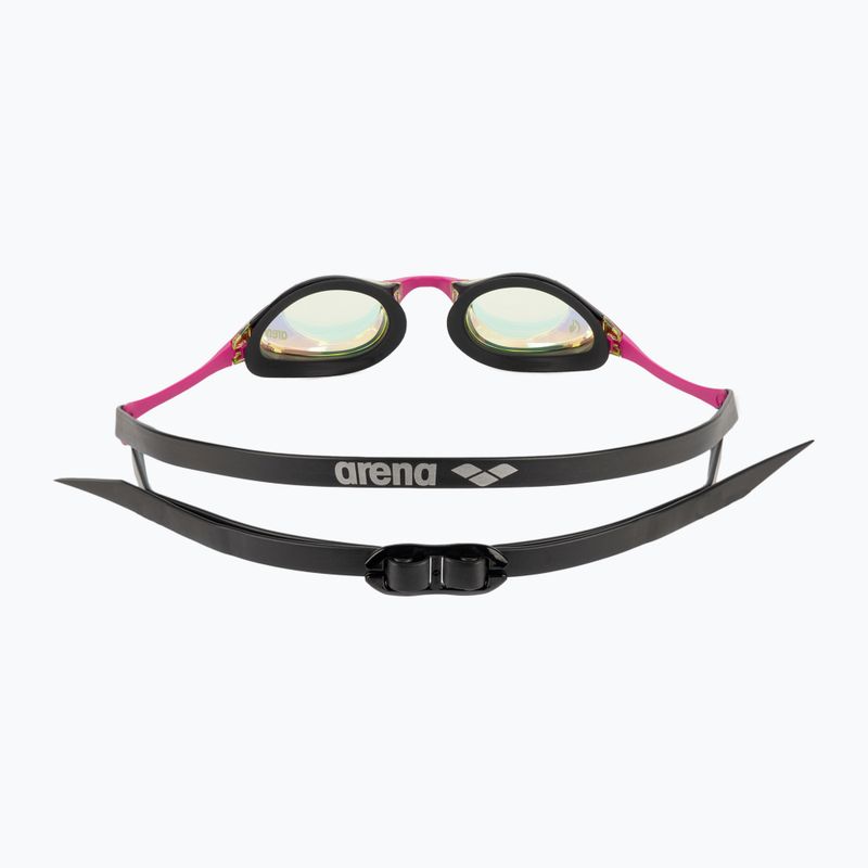 Arena Schwimmbrille Cobra Swipe Mirror gelb kupfer/rosa 004196/390 5