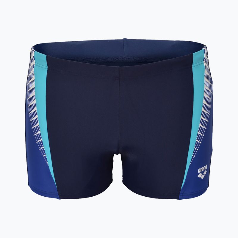 Badehose boxer Herren arena Threefold Short dunkelblau 4193/781 4
