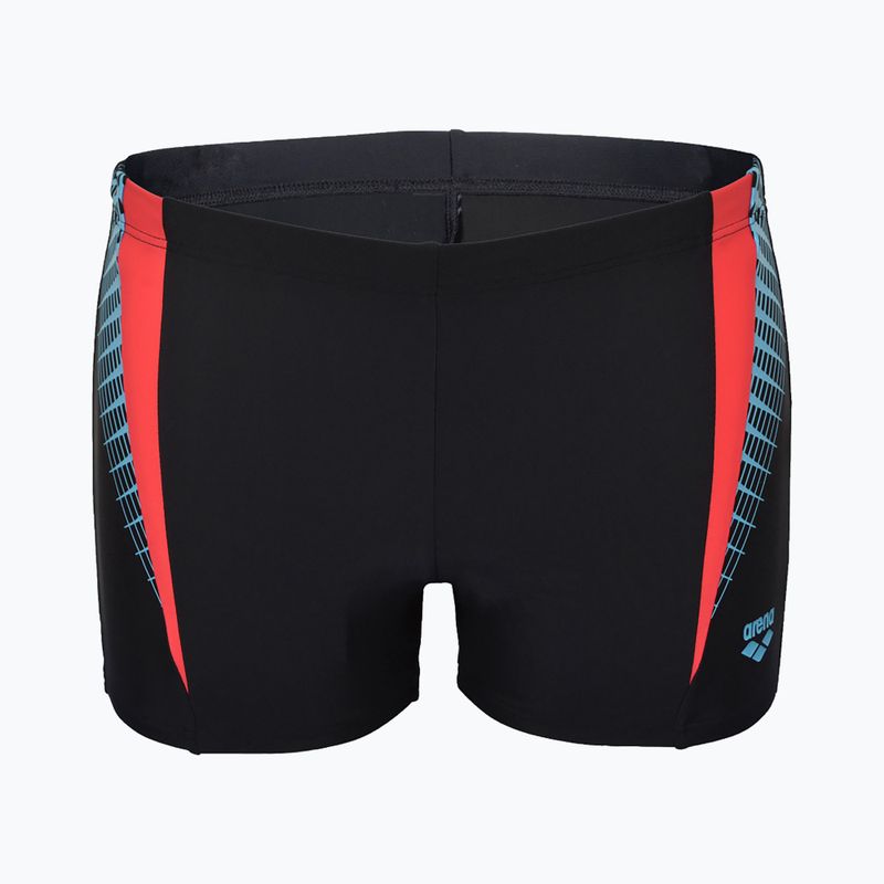 Badehose boxer Herren arena Threefold Short schwarz 4193/548 4