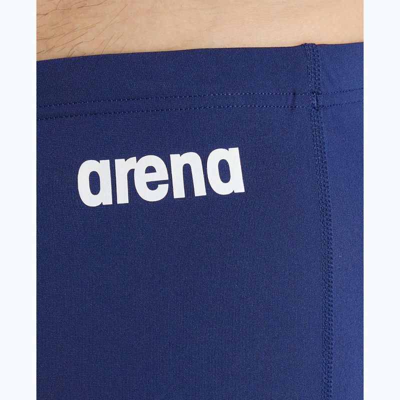 Badeshorts Arena Team Swim Short Solid navy/white 7