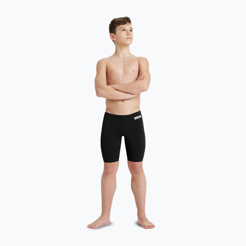Kinder-Jammer arena Team Swim Jammer Solid black/white 6