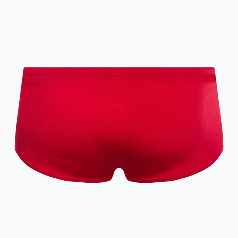 Men's arena Team Swim Low Waist Short Solid rot 004775/450 Schwimm-Boxershorts 2