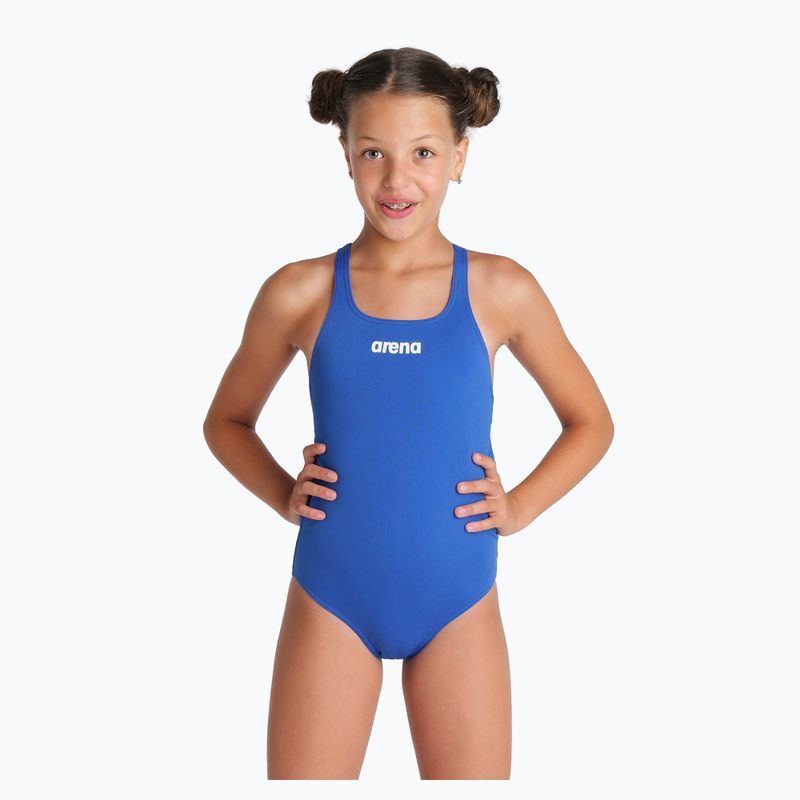 Arena Team Swim Pro Solid royal/weißer einteiliger Badeanzug für Kinder 5