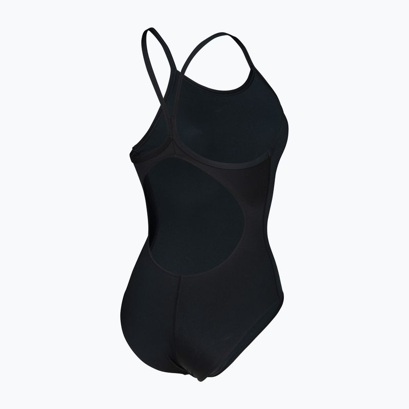 Damen-Einteiler Badeanzug Arena Team Light Drop Solid black/white 4