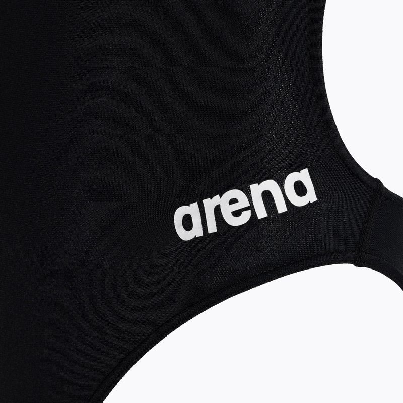 Badeanzug Kinder arena Team Challenge Solid black/white 3