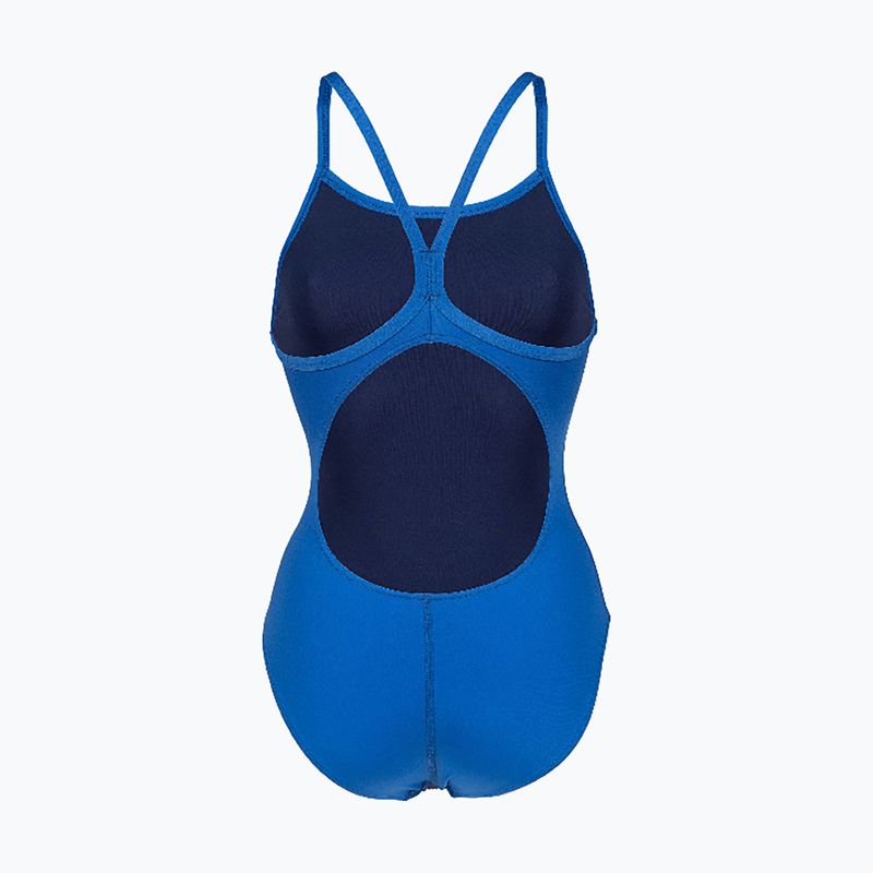 Damen-Einteiler Badeanzug Arena Team Light Drop Solid royal/white 2