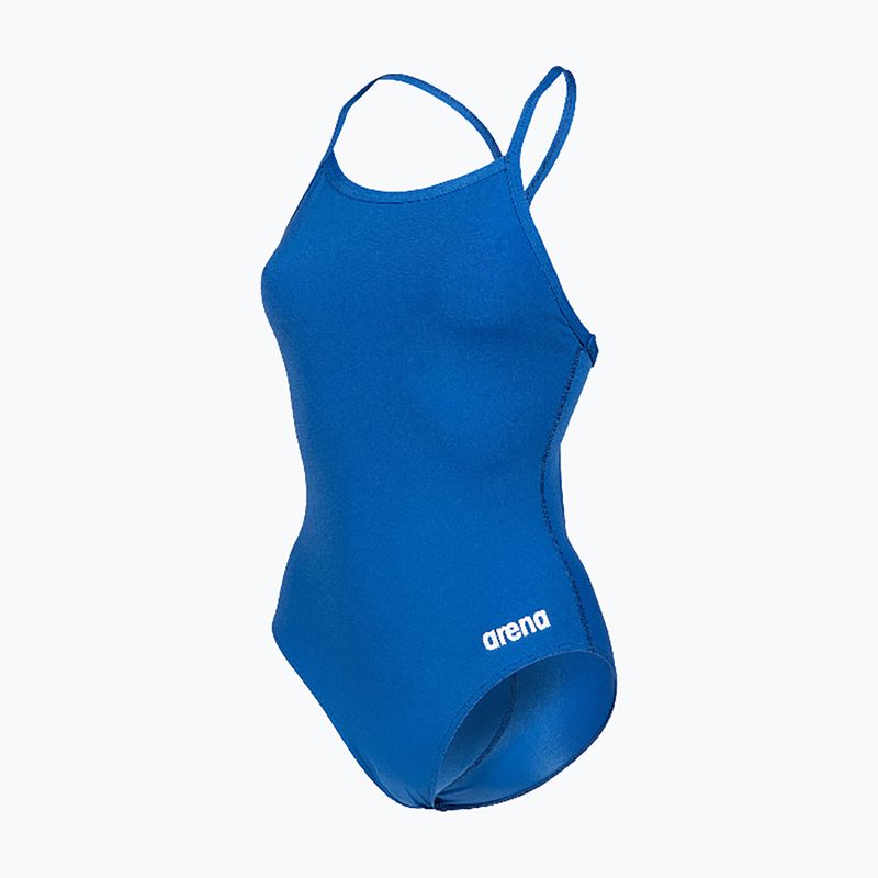 Damen-Einteiler Badeanzug Arena Team Light Drop Solid royal/white 3