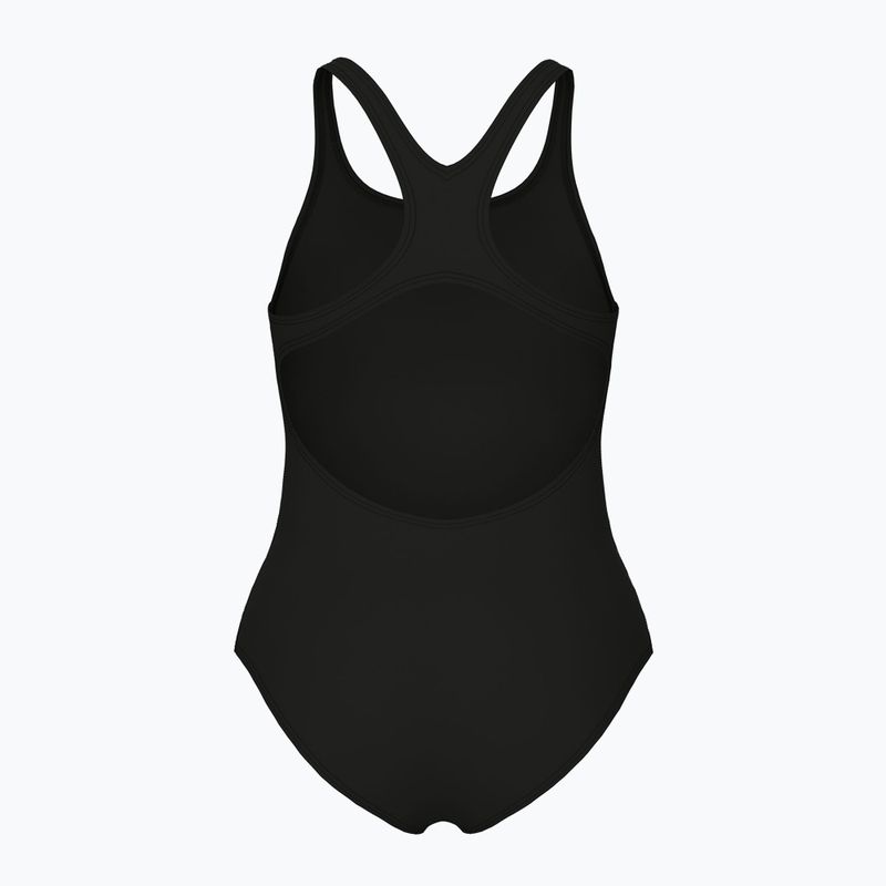 Einteiliger Kinder-Badeanzug arena Team Swim Pro Solid schwarz/weiß 2