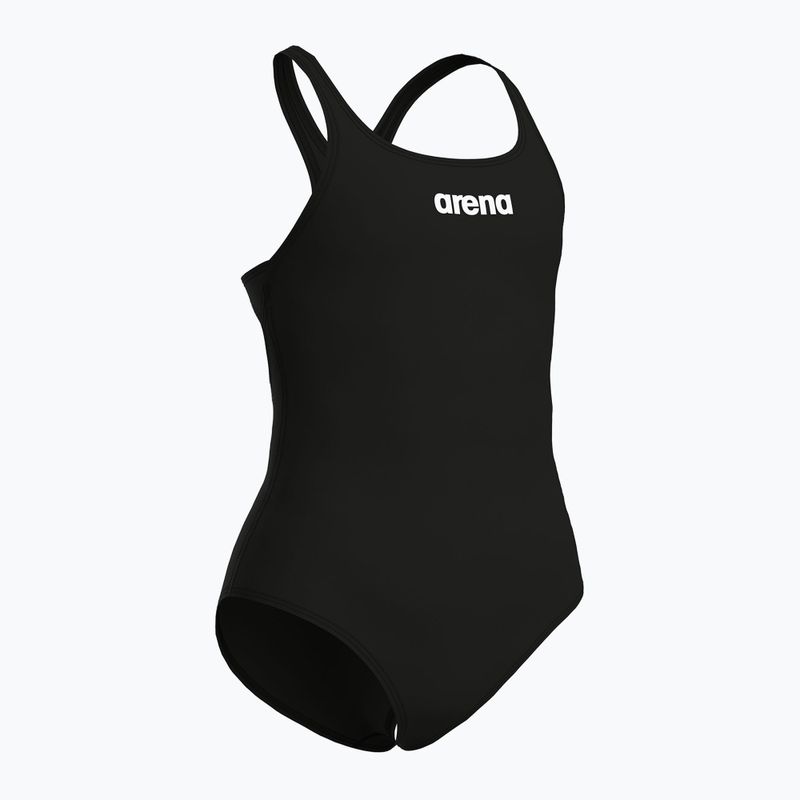 Einteiliger Kinder-Badeanzug arena Team Swim Pro Solid schwarz/weiß 3