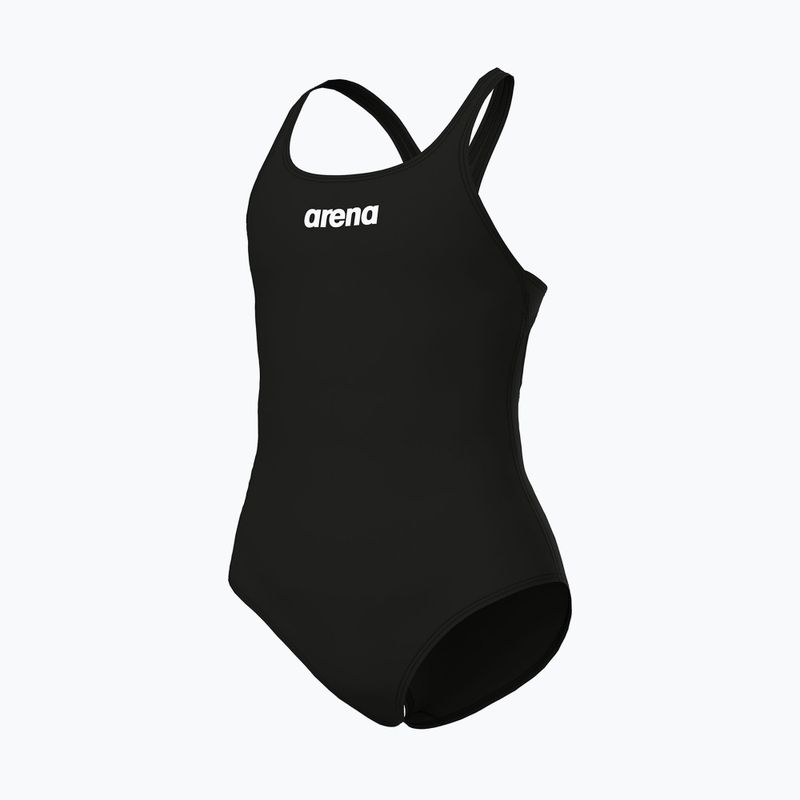 Einteiliger Kinder-Badeanzug arena Team Swim Pro Solid schwarz/weiß 4